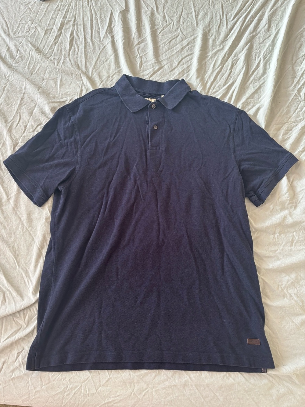 Barbour Navy Polo Shirt